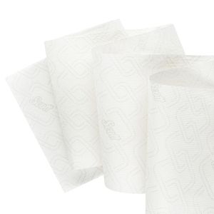 Кърпи за ръце Kimberly-Clark Scott Essential 6691, на ролка, 350 m, бели, 6 броя