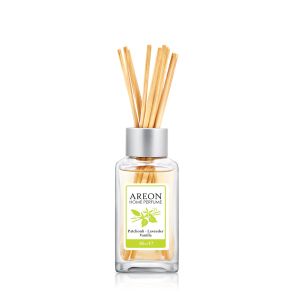Ароматизатор Areon Home Perfume, пръчици, пачули, лавандула и ванилия, 85 ml